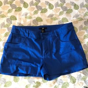 Blue H&M shorts